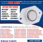 Whole Parts Refrigerator Thermistor Sensor Part # C8983701 - Replacement and Compatible with Some Viking Refrigerators - Replaces AP5313807, 956356, VC8983701, PD00002281 Models - 2 Yr Warranty - Image 2