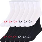 True Religion Mens Socks 12 Pack Mid Crew Socks for Men Premium Athletic, Shoe Size 8-12