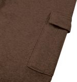 Mens Sweatsuits 2 Piece Set Fleece Hoodies and Cargo Sweatpants Set Casual Athletic Tracksuits Winter Jogging Suit - Image 4