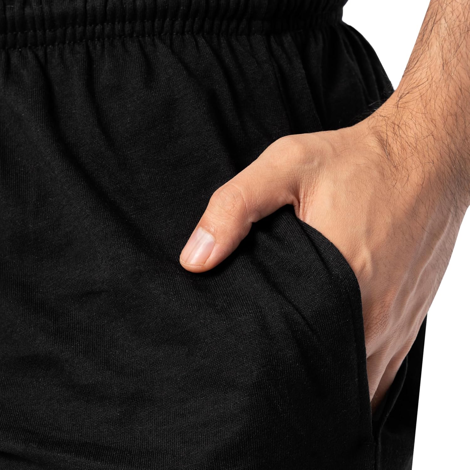 Fruit of the Loom Men's Eversoft Cotton Shorts with Pockets (S-4XL) 4 Fruit of the Loom Men's Eversoft Cotton Shorts with Pockets (S-4XL) - Image 4