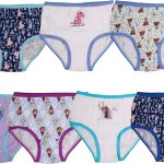 Disney girls Frozen Underwear Available in Brief Panties and Girl Shorts, Sizes 2/3t-10