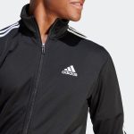adidas Men's Basic 3-Stripes Tricot Track Suit - Image 2