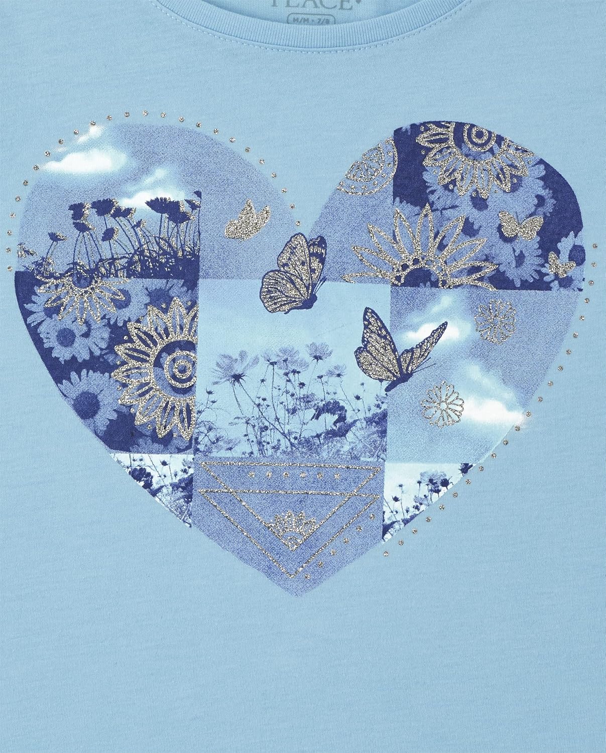 The Children's Place Girls Unicorns,Butterfly Short Sleeve Graphic T-Shirts,3 Pack 2 The Children's Place Girls Unicorns,Butterfly Short Sleeve Graphic T-Shirts,3 Pack - Image 2