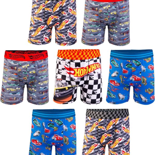 Hot Wheels boys Boxerbriefs and Briefs Available in Sizes 2/3t, 4t, 4, 6, 8 and 10