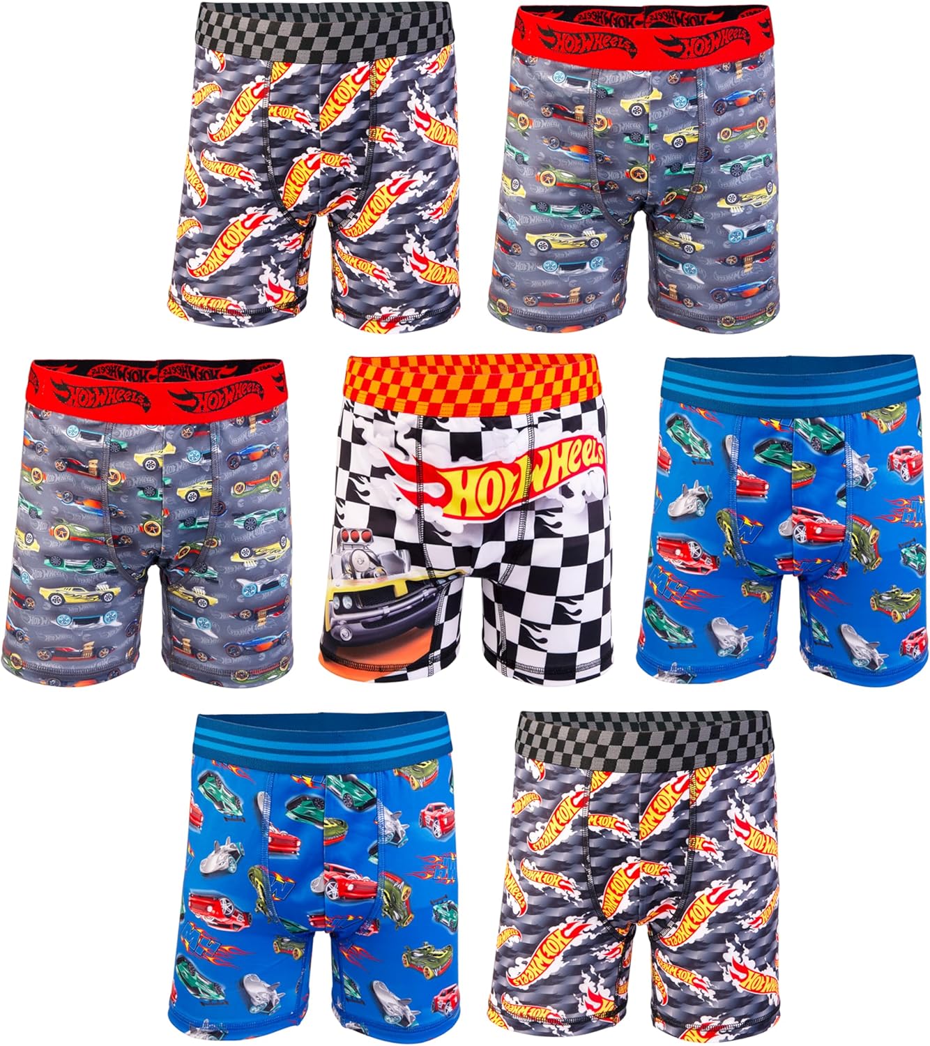 Hot Wheels boys Boxerbriefs and Briefs Available in Sizes 2/3t, 4t, 4, 6, 8 and 10 1 Hot Wheels boys Boxerbriefs and Briefs Available in Sizes 2/3t, 4t, 4, 6, 8 and 10