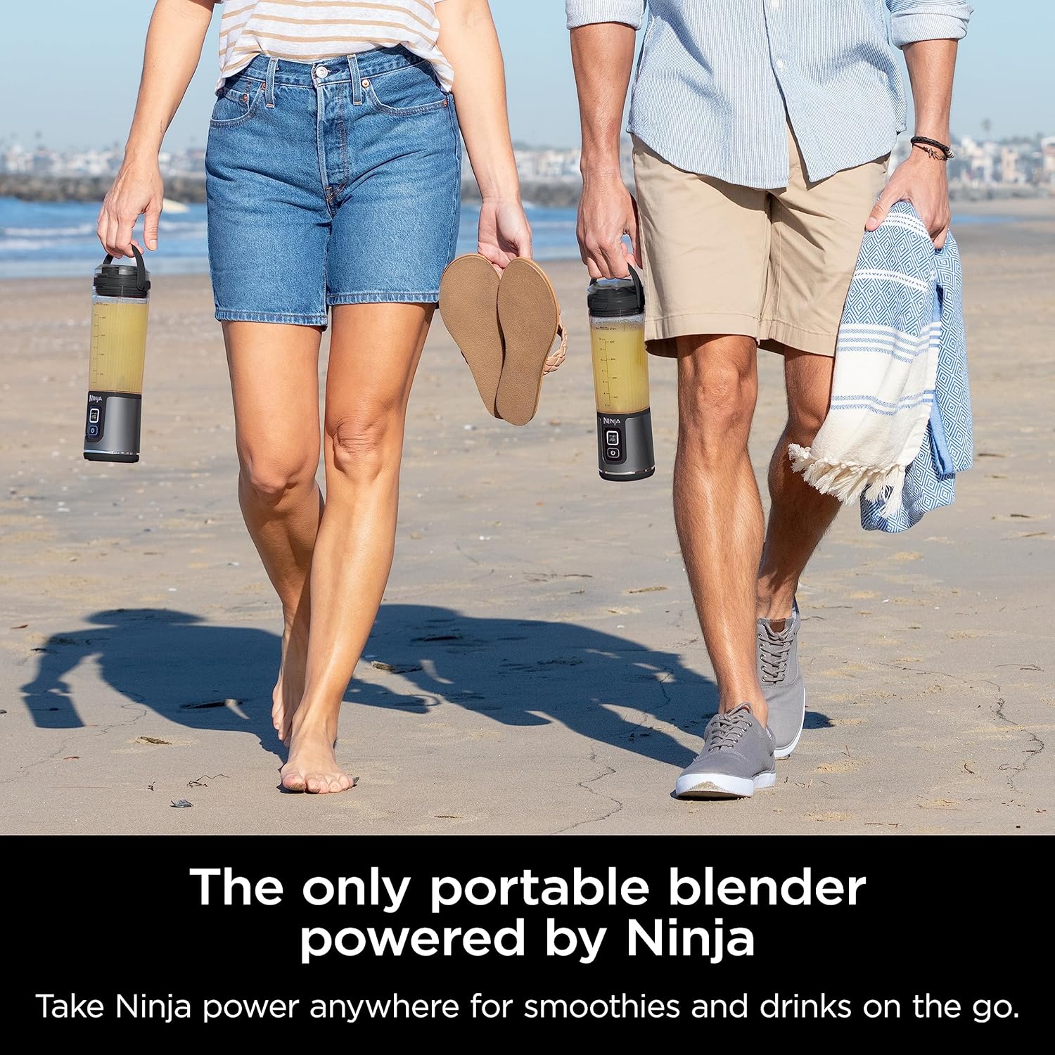 Ninja BC151BK Blast Portable Blender, Cordless, 18oz. Vessel, Personal Blender-for Shakes & Smoothies, BPA Free, Leakproof-Lid & Sip Spout, USB-C Rechargeable, Dishwasher Safe Parts, Black 2 Ninja BC151BK Blast Portable Blender, Cordless, 18oz. Vessel, Personal Blender-for Shakes & Smoothies, BPA Free, Leakproof-Lid & Sip Spout, USB-C Rechargeable, Dishwasher Safe Parts, Black - Image 2