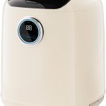 AHERO Fully Automatic Mini Washing Machine with Heated Wash, Spin Dry & Thermal Drying - 7L (1kg Capacity) Portable for Underwear, Socks, Baby Clothes
