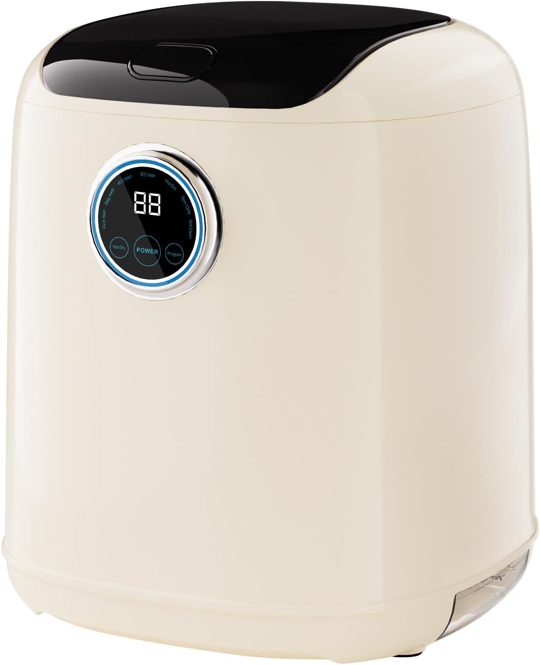 AHERO Fully Automatic Mini Washing Machine with Heated Wash, Spin Dry & Thermal Drying - 7L (1kg Capacity) Portable for Underwear, Socks, Baby Clothes 1 AHERO Fully Automatic Mini Washing Machine with Heated Wash, Spin Dry & Thermal Drying - 7L (1kg Capacity) Portable for Underwear, Socks, Baby Clothes