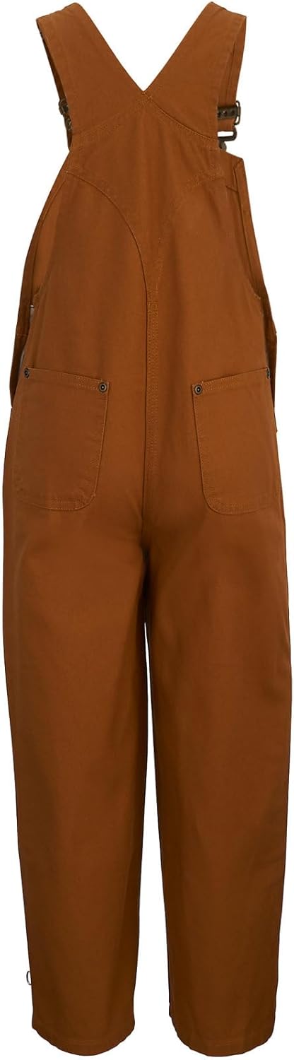 Carhartt Kid's CM8603 Washed Duck Bib Overall - Boys 2 Carhartt Kid's CM8603 Washed Duck Bib Overall - Boys - Image 2