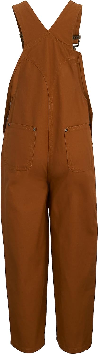 Carhartt Kid's CM8603 Washed Duck Bib Overall - Boys 3 Carhartt Kid's CM8603 Washed Duck Bib Overall - Boys - Image 3