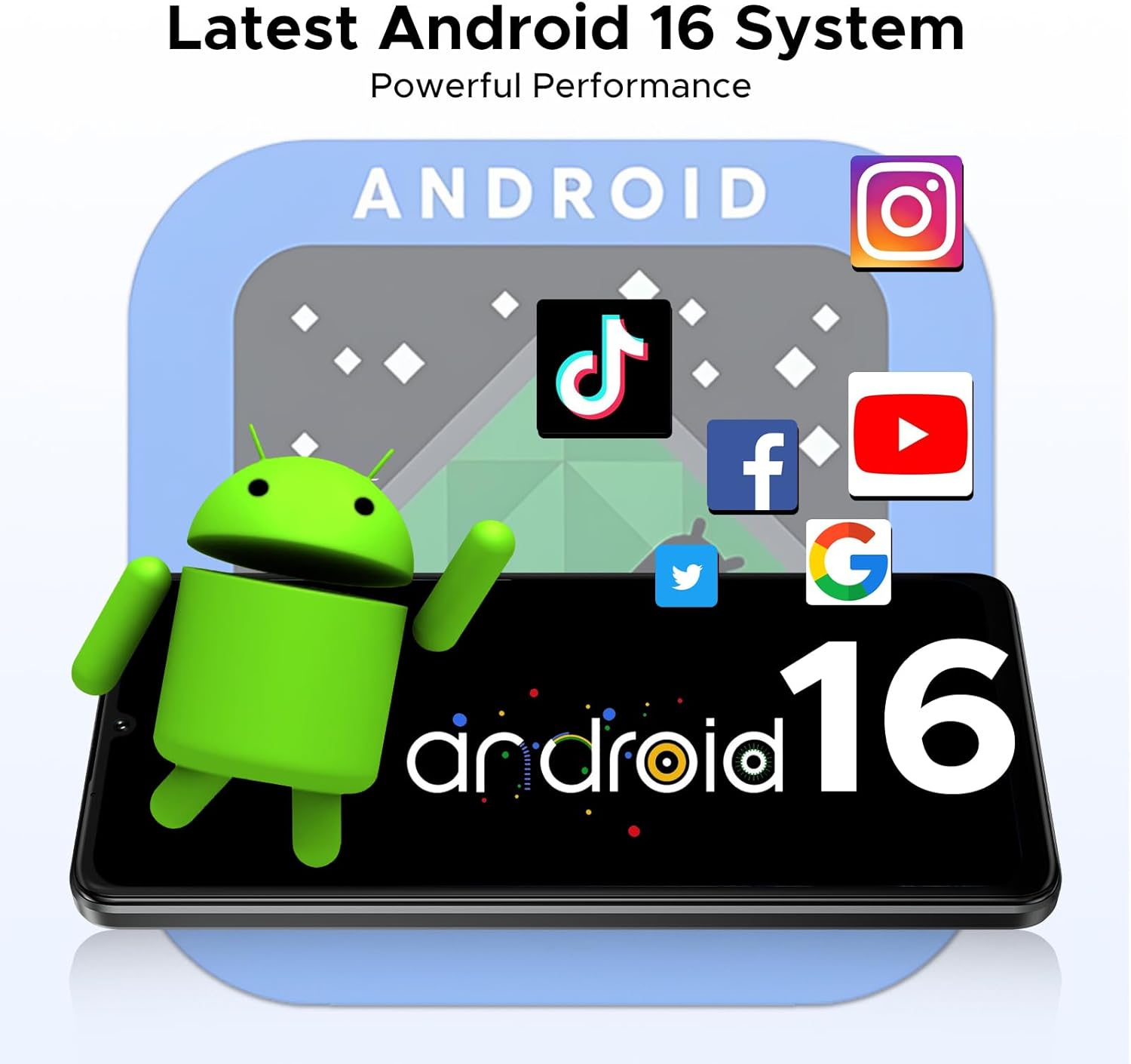 DOOGEE Note 59 Pro+ 5G Android 16 Cell Phone - Gemini AI, Unlocked Dual SIM, 36GB RAM+512GB ROM/2TB Expand, 6.75" 120Hz Display, 50MP AI Camera, 6250mAh Battery, NFC, GPS, Face & Fingerprint Unlock 2 DOOGEE Note 59 Pro+ 5G Android 16 Cell Phone - Gemini AI, Unlocked Dual SIM, 36GB RAM+512GB ROM/2TB Expand, 6.75" 120Hz Display, 50MP AI Camera, 6250mAh Battery, NFC, GPS, Face & Fingerprint Unlock - Image 2