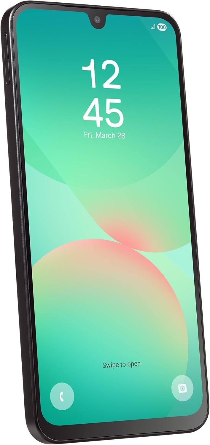 Tracfone Samsung Galaxy A26 5G, 128GB Storage | 6.7” FHD+ 120Hz Super AMOLED Display | 50MP OIS Camera | 5000mAh Battery | Tracfone Locked | Prepaid Smartphone - Black 4 Tracfone Samsung Galaxy A26 5G, 128GB Storage | 6.7” FHD+ 120Hz Super AMOLED Display | 50MP OIS Camera | 5000mAh Battery | Tracfone Locked | Prepaid Smartphone - Black - Image 4