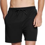 BAMBOO COOL Men's Athletic Shorts Dry Loose-Fit Running Workout Gym Shorts Breathable Lightweight Activewear with Pockets