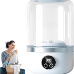 Underwear Washing Machine, 1.2L Mini Portable Washing Machine, Rechargeable Cordless Underwear Washer Deep Cleans Small Clothes for Apartment, Dorm, RV, Travel & Hotel Use