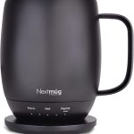 Nextmug - Temperature-Controlled, Self-Heating Coffee Mug (Black - 14 oz.)