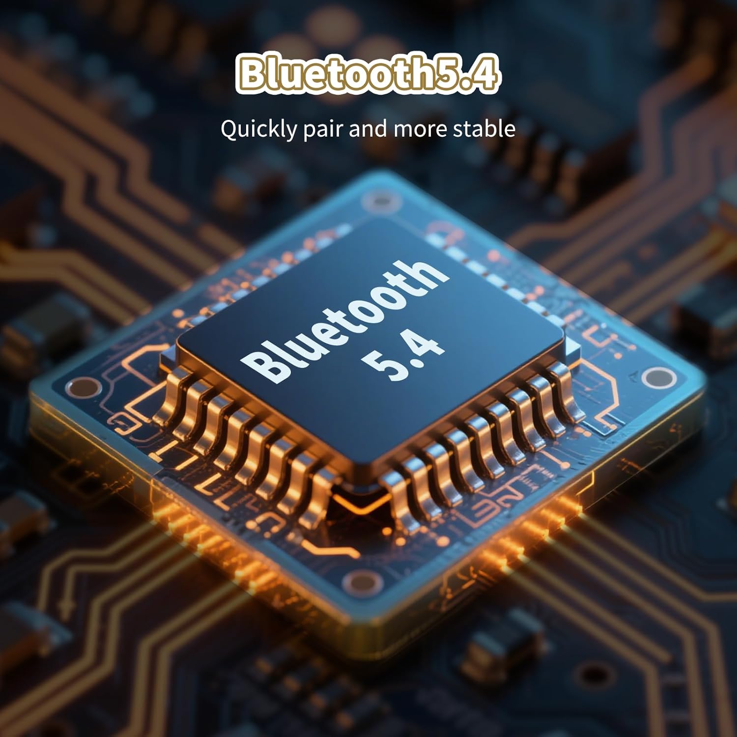 KVIDIO Bluetooth Headphones Over Ear, 65 Hours Playtime Wireless Headphones with Microphone, Foldable Lightweight Headset with Deep Bass, HiFi Stereo Sound Low Latency for Travel Work Cellphone 8 KVIDIO Bluetooth Headphones Over Ear, 65 Hours Playtime Wireless Headphones with Microphone, Foldable Lightweight Headset with Deep Bass, HiFi Stereo Sound Low Latency for Travel Work Cellphone - Image 8