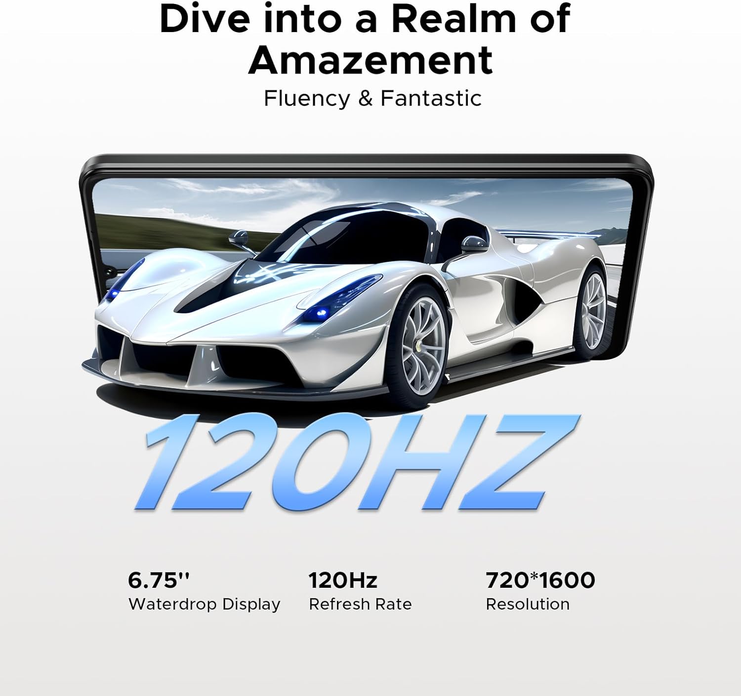 DOOGEE Note 59 Pro+ 5G Android 16 Cell Phone - Gemini AI, Unlocked Dual SIM, 36GB RAM+512GB ROM/2TB Expand, 6.75" 120Hz Display, 50MP AI Camera, 6250mAh Battery, NFC, GPS, Face & Fingerprint Unlock 5 DOOGEE Note 59 Pro+ 5G Android 16 Cell Phone - Gemini AI, Unlocked Dual SIM, 36GB RAM+512GB ROM/2TB Expand, 6.75" 120Hz Display, 50MP AI Camera, 6250mAh Battery, NFC, GPS, Face & Fingerprint Unlock - Image 5