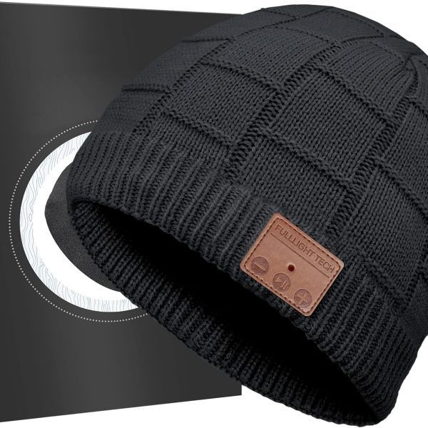 Bluetooth Beanie Hat Headphones Unique Tech Gifts Stocking Stuffer